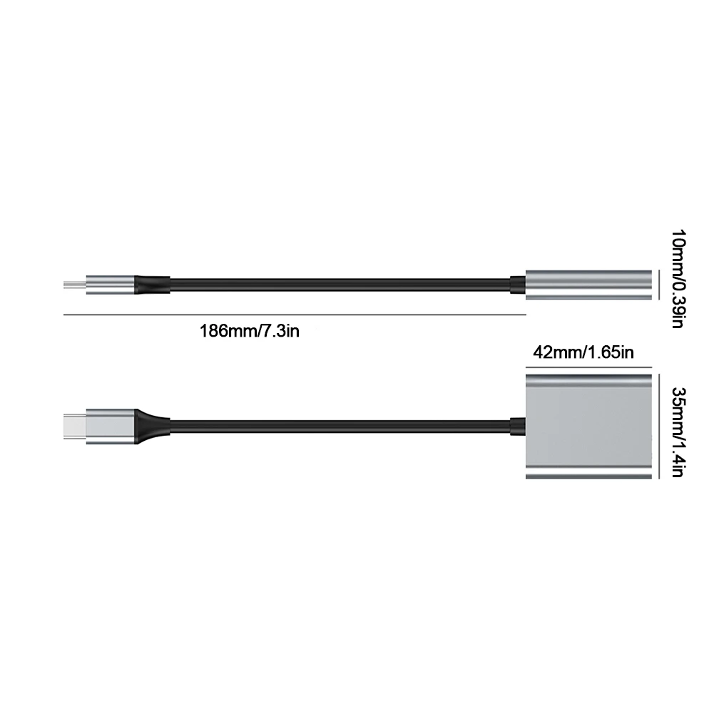 USB C 카드 리더 어댑터, 2-in-1 SD3.0, SD4.0 + TF 카드 리더, 5Gbps, 2 개의 카드 동시 읽기, 아이폰 15, 삼성 갤럭시 아이패드용