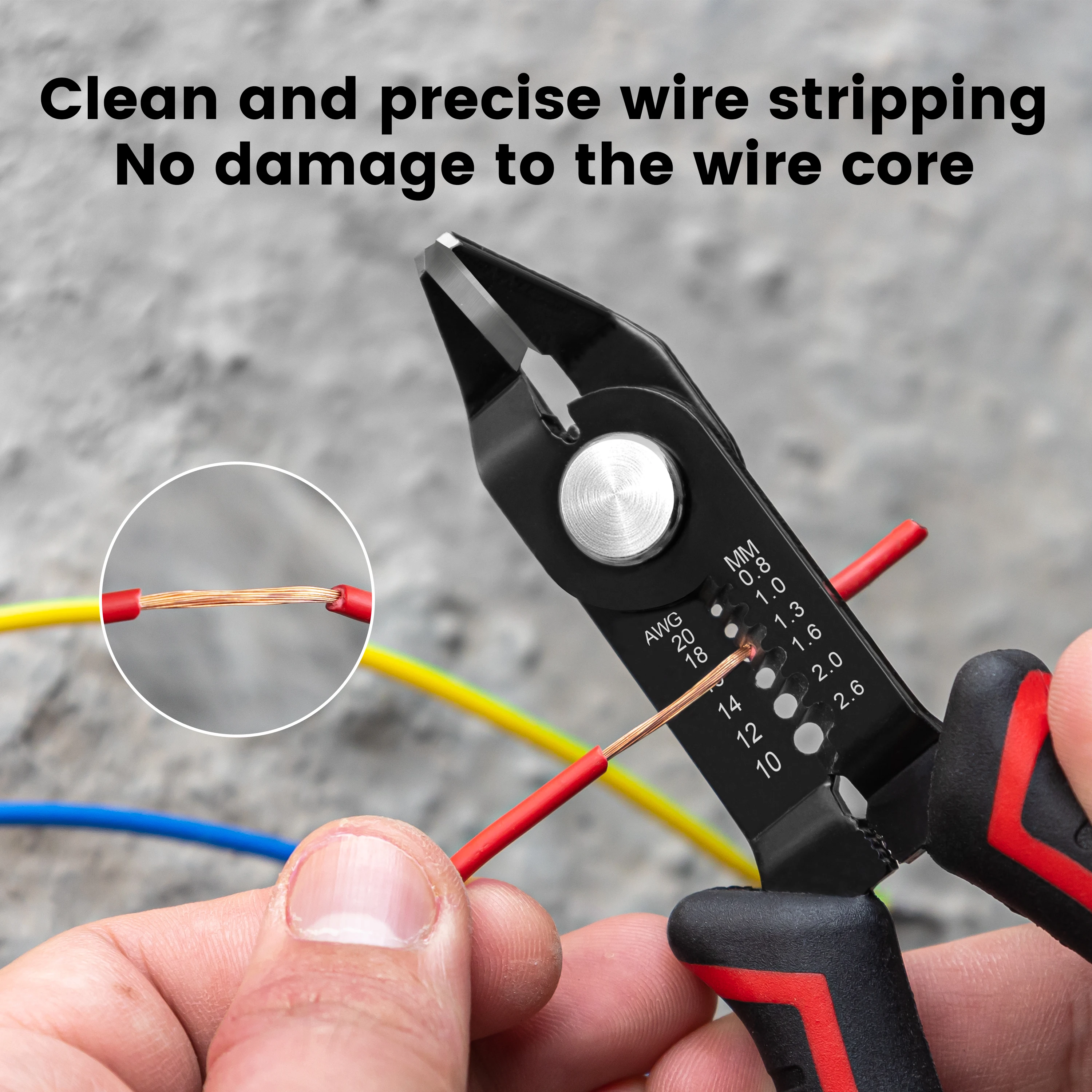 MultiPurpose Electrical Wire Stripping Tool Crimper Pliers