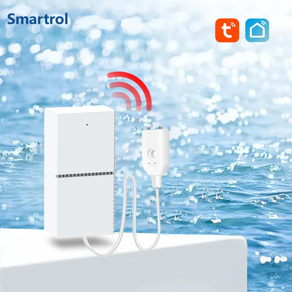 Smartrol L21 Tuya Wifi Water Sensors Wireless App Remote Control Home