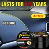 Car Plastic Restorer Auto Interior Panel Renewal Wax Coating Leather Plastic Rubber Polish Repair Auto Reconditioning Cream Care 2