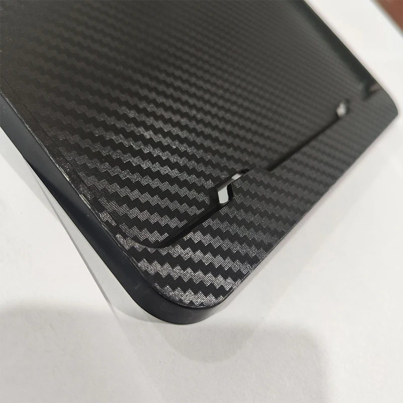 Black/Carbon Texture License Plate Frames License Plate Holders Universal Motorcycle Rustproof For Front Rear