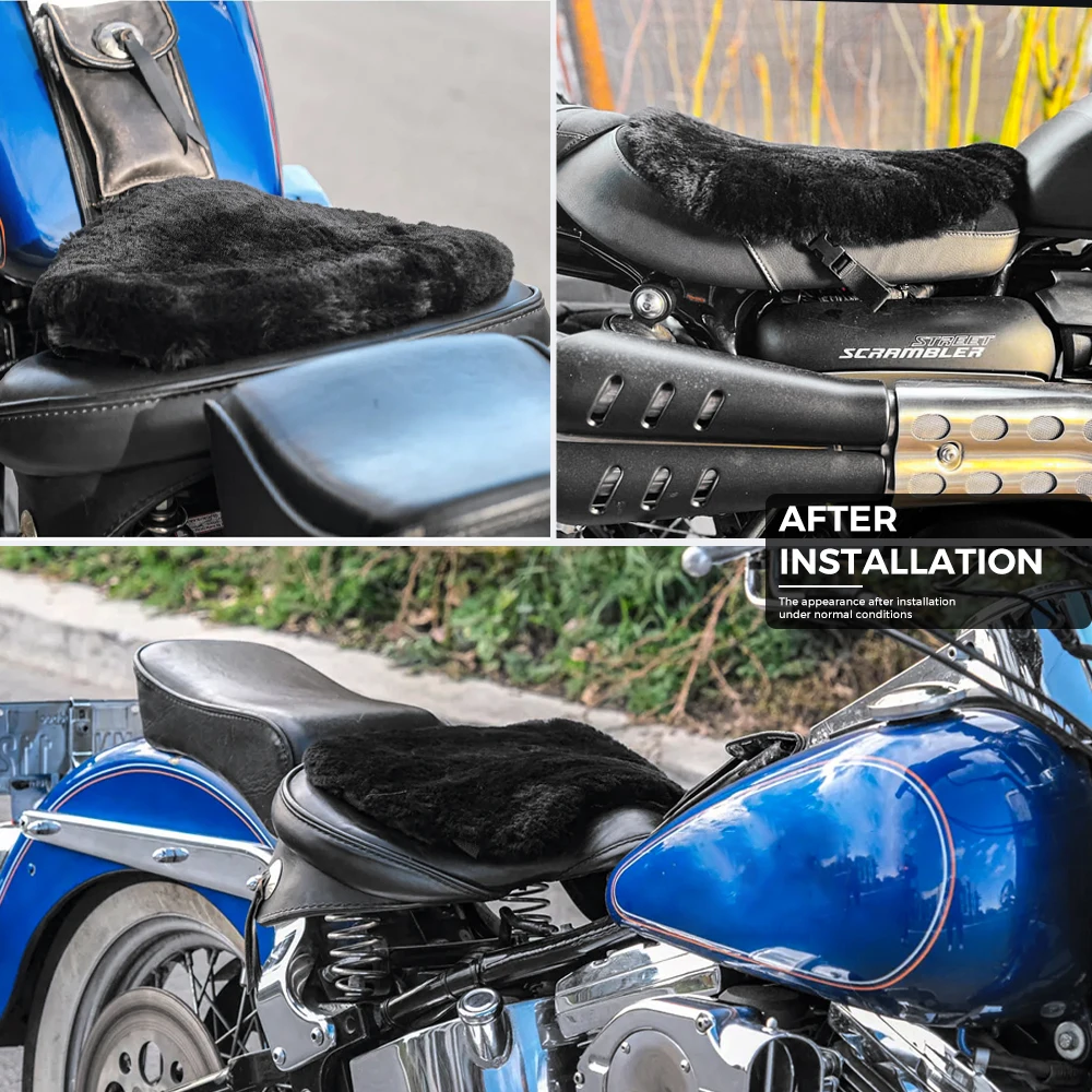 Motorbike Seat Cushion Pad Motorcycle Winter Seats Covers motorcycle seat covers For BMW ADV R1200GS R1250GS F650 F700 GS For YAMAHA MT07 09 TENERE 700