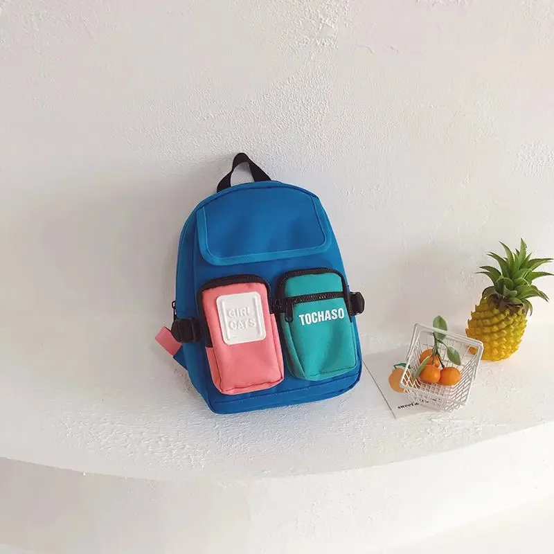 Children's backpack Kindergarten Boys New Fashionable School Bags  Girls  3-6Years Old Baby Trendy Versatile Backpack 2