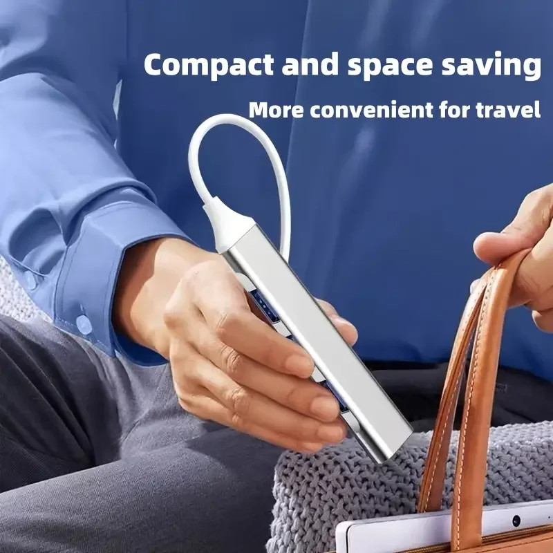 Mini USB Extender Hub/Type-C To USB 3.0 With 3 2.0 Ports Suitable For Mobile Phones Keyboards Mice Storage Devices Laptops