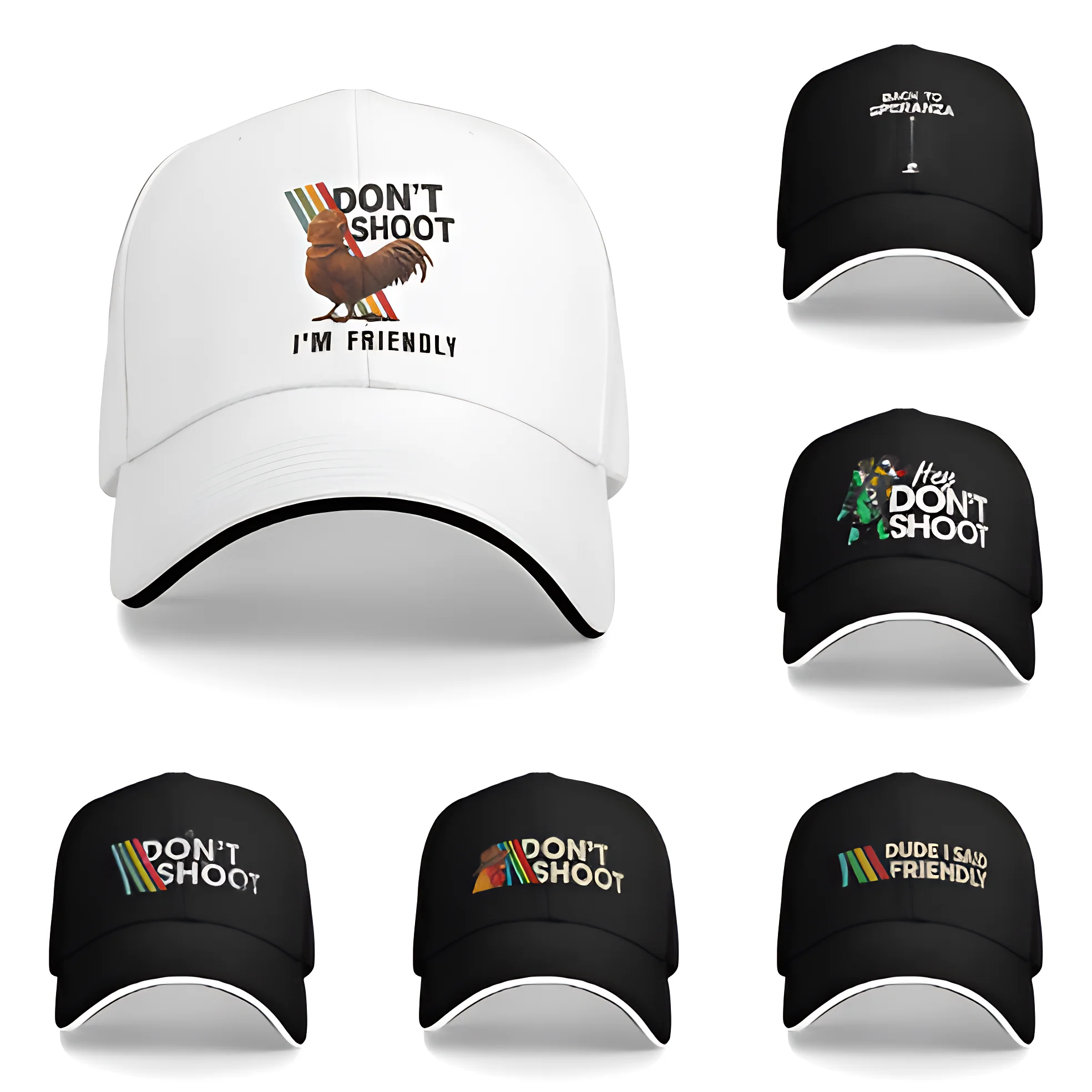 2025 Arc Raiders Logo Baseball Cap Hip Hop Shoot Game Sandwich Caps Männer Frauen Einstellbare Sonnenhut Reise Geschenk