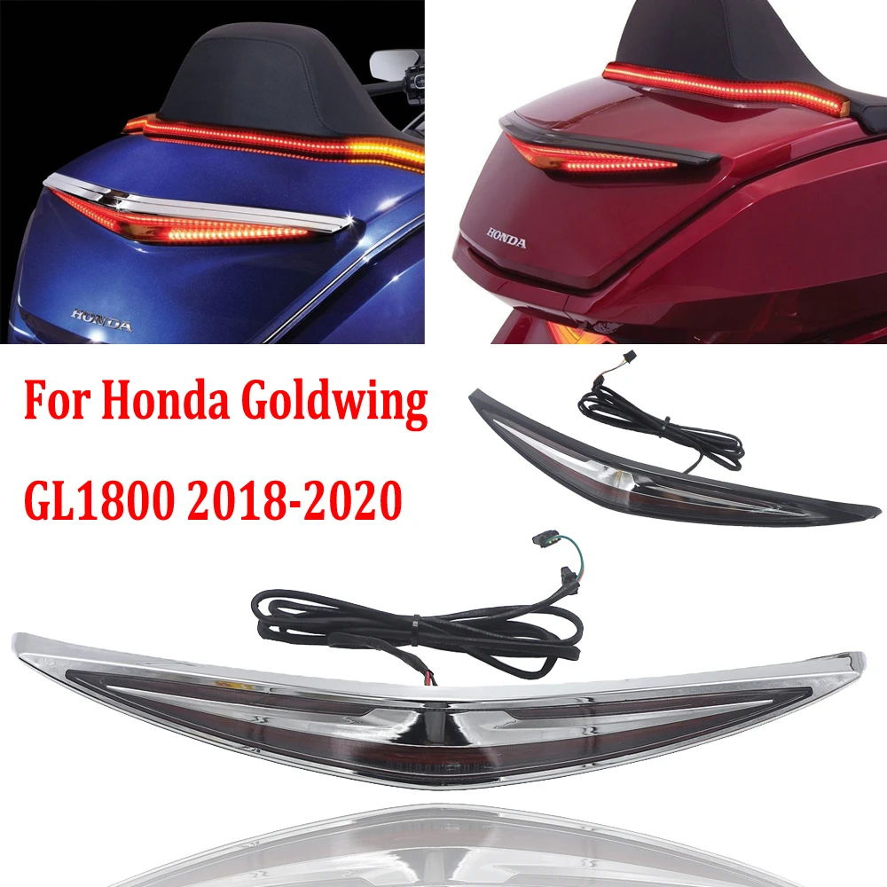 see notes #Y163 Genuine Honda Rear Brake Light Spoiler 06-16 GL1800 Goldwing 