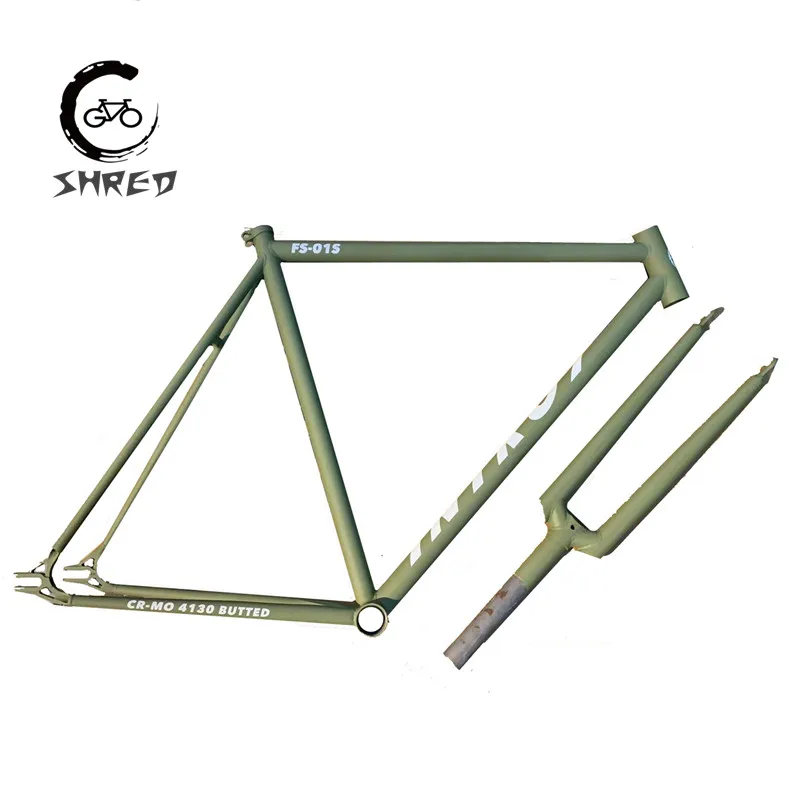 INTRO7 Frameset 700C Fixed Gear Bike Crosscountry Frame 52cm 55cm