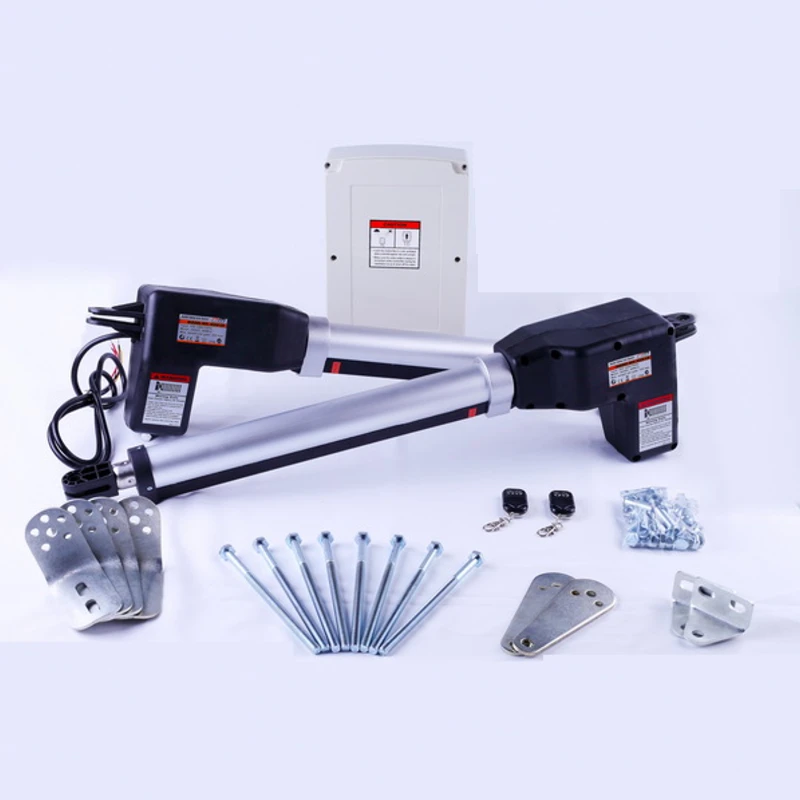 LM902 Electric Gate Opener Swing Pull To Open Or Push To Open Swing Gate Opener Kit 2pcs Remote