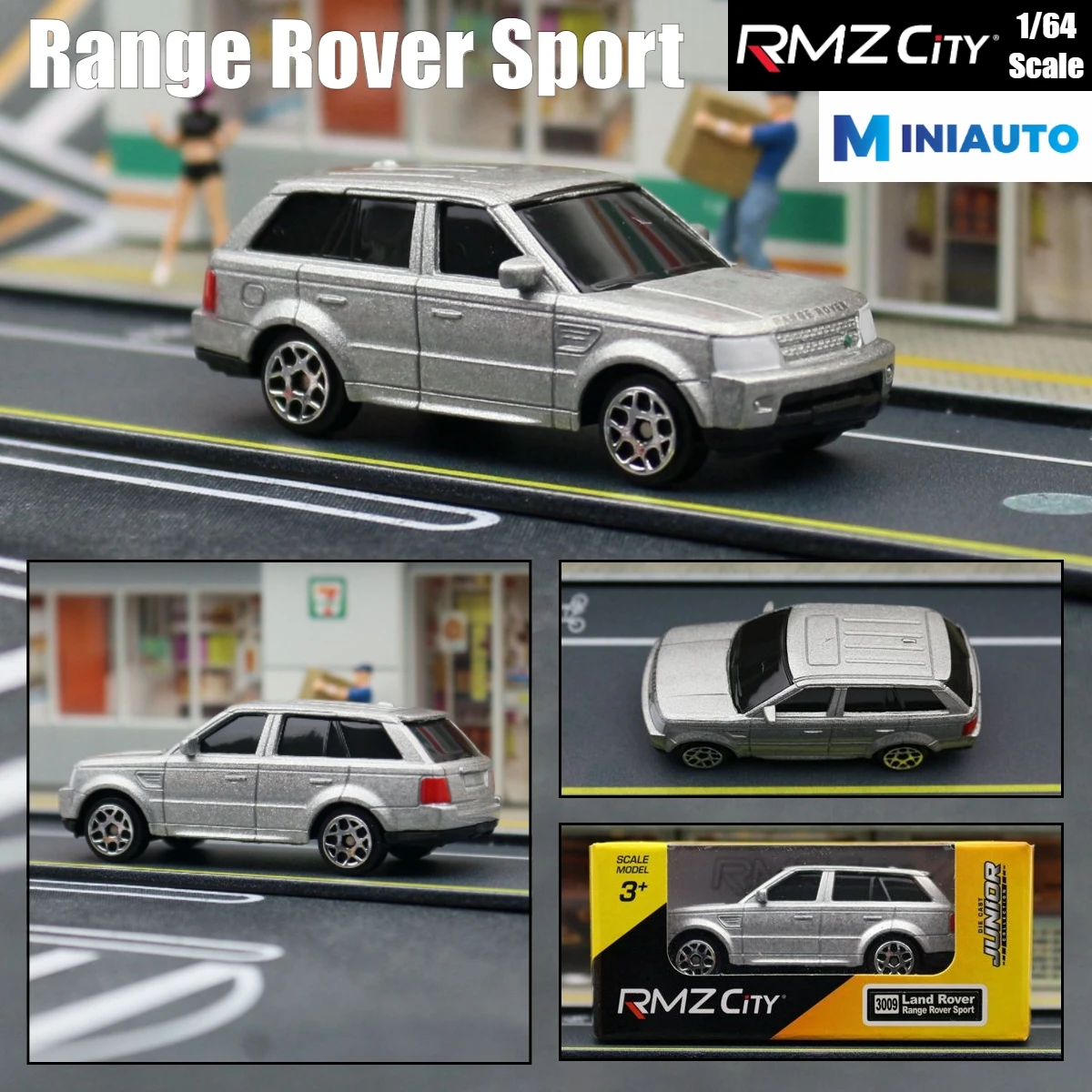 ミニカー 2021 Land Rover Range Rover 1/64 New In Stock Enchery 1:64 Range Rover 2021 Executive Suv Car