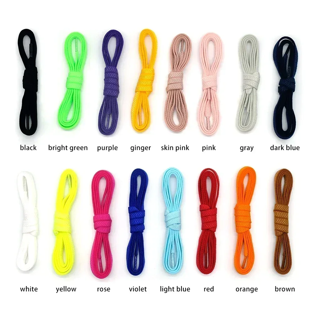 Elastic Shoelaces Shoelaces Without Ties Elastic Shoe Laces Shoe Laces Elastic No Tie Shoelaces Flat Laces with Metal Lock for Sneakers Easy to Wear for Kids and Adults
