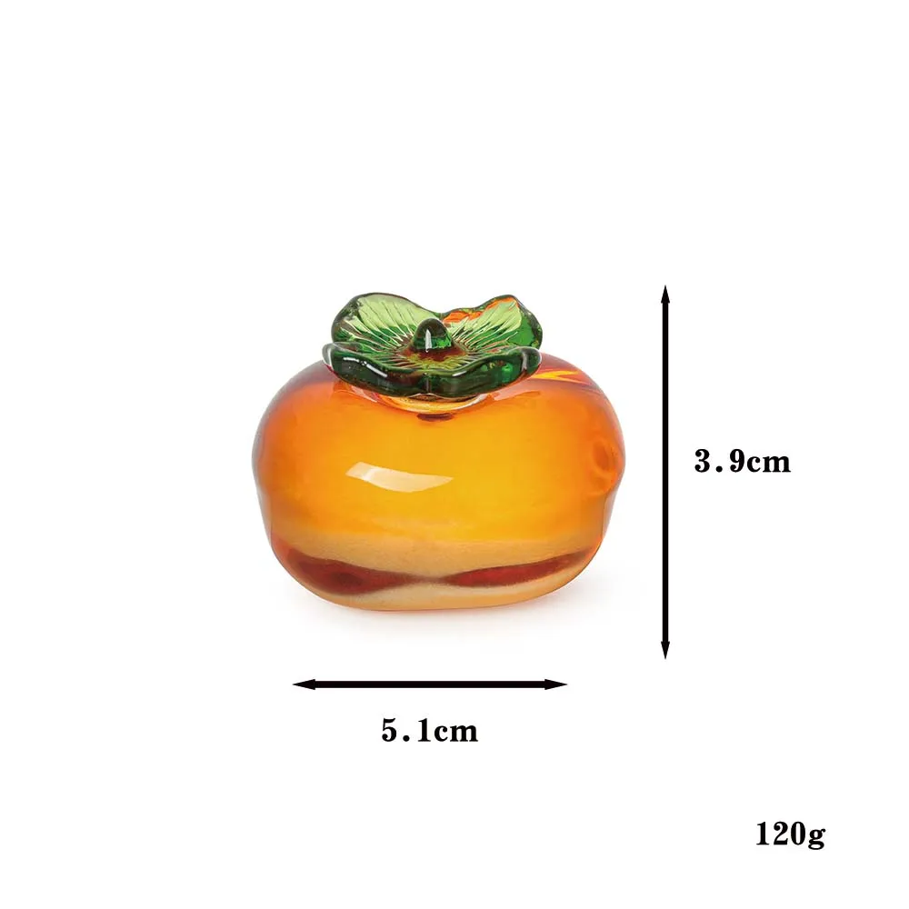 Petit Ananas En Cristal Artificiel - Décoration De Bureau Ou Fruits - Multicolore, 6 Cm