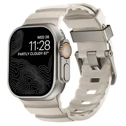 Trail Silicone Band - Sport Strap - 42 44 45 46 49mm (Star - Ti)