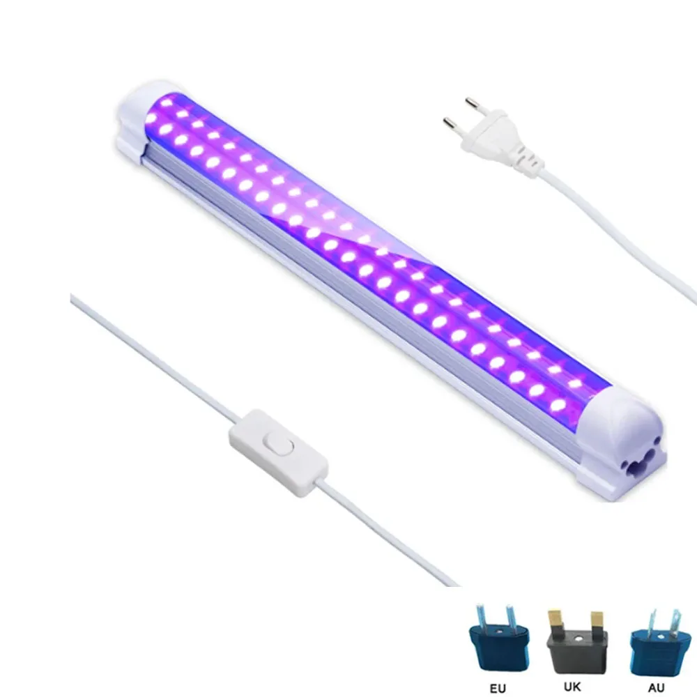 10W 110V-220V LED Ultraviolet UV curing lamp 395nm 365nm 405nm UV Glue Printing Spraying Painting Resin ink Resin DIY curing