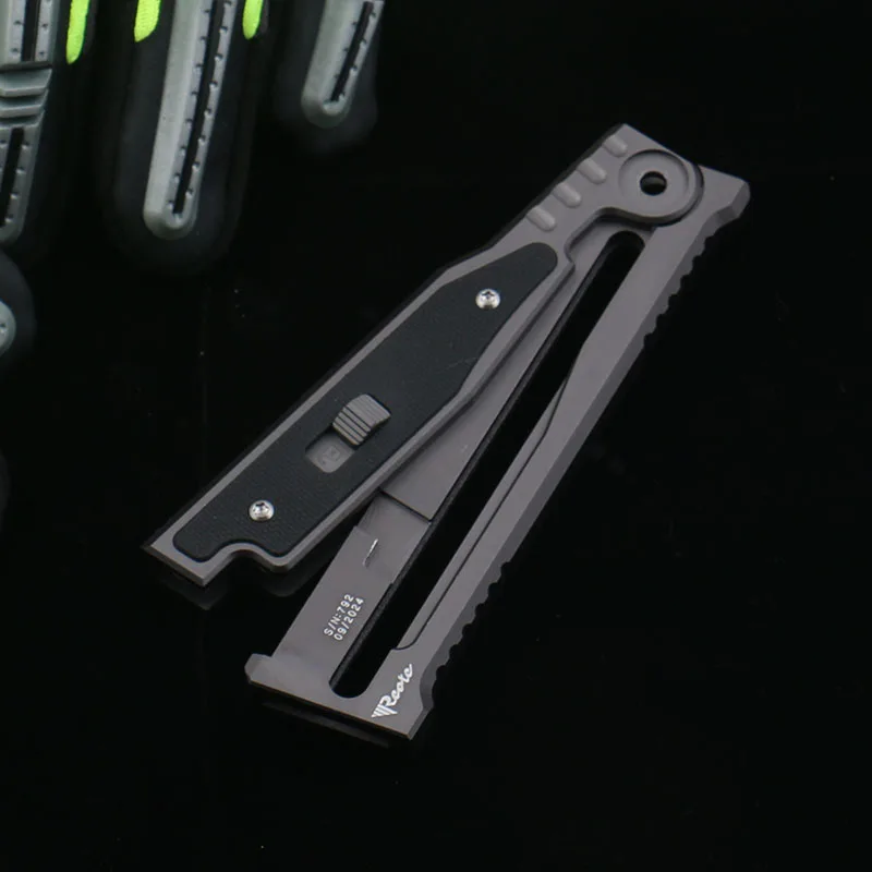 REATE Knife Handle Accessories DIY Work 6061-T6 Aviation Aluminum Alloy Material 4