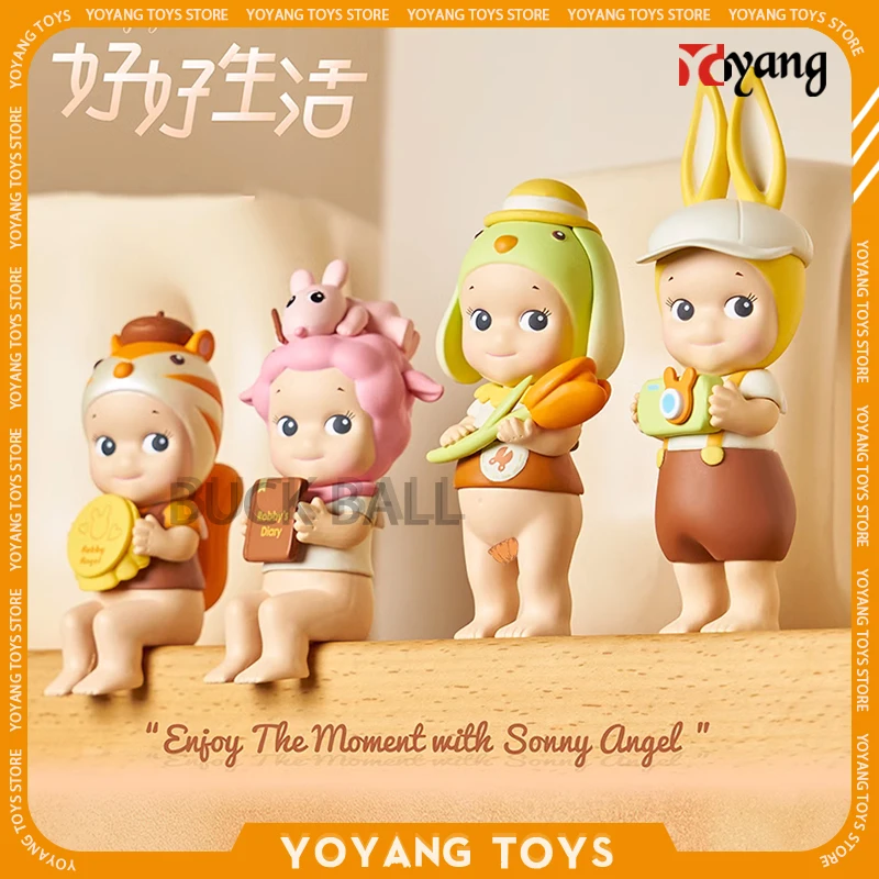 

Sonny Angel глухая коробка Наслаждайтесь серией мгновений, ослепляющие коробки, кавайные Детские Мультяшные животные, коллекционные декоративные модели игрушек