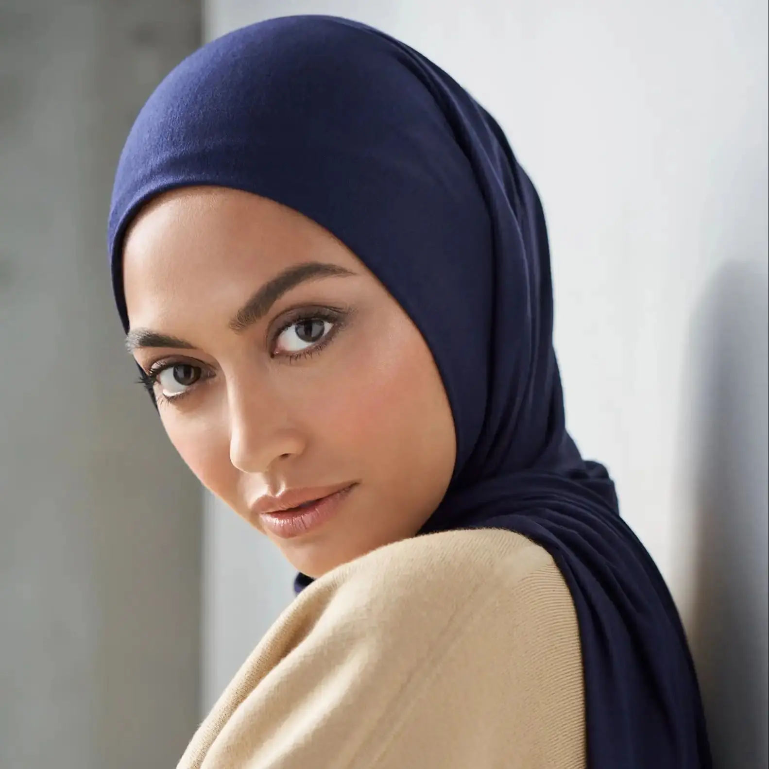 29Colors Premium Jersey Hijab Scarf Solid Muslim Long Scarves Turban Shawl Elastic Cotton Arab Headscarf Head Wraps Saudi Hijabs 5