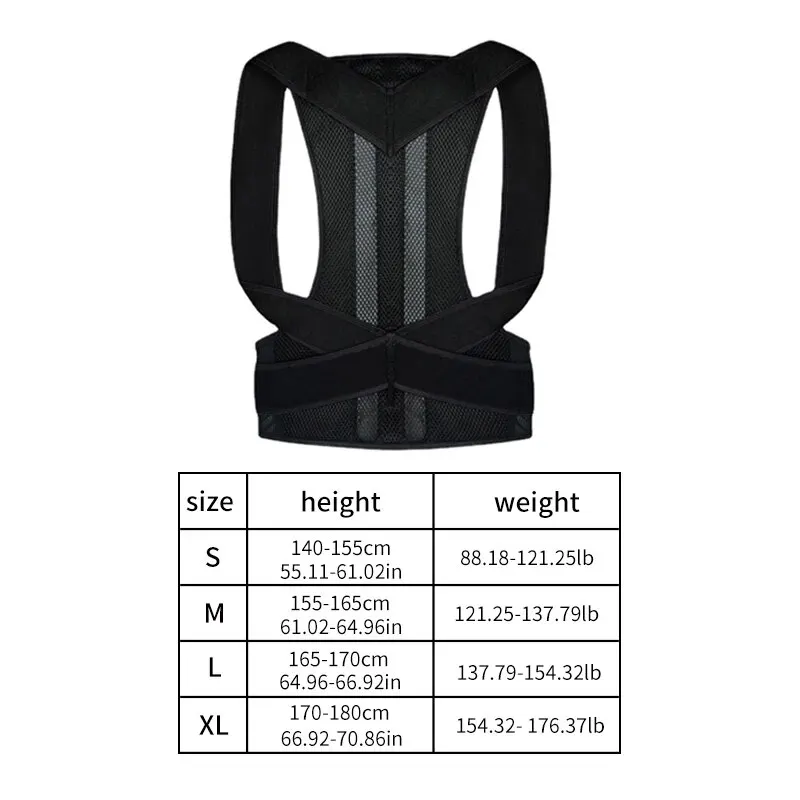 Back Correction Strap Spine Anti-hunchback Fixed Back Belt For Adult 1PC posture corrector belt,posture corrector,back support belt