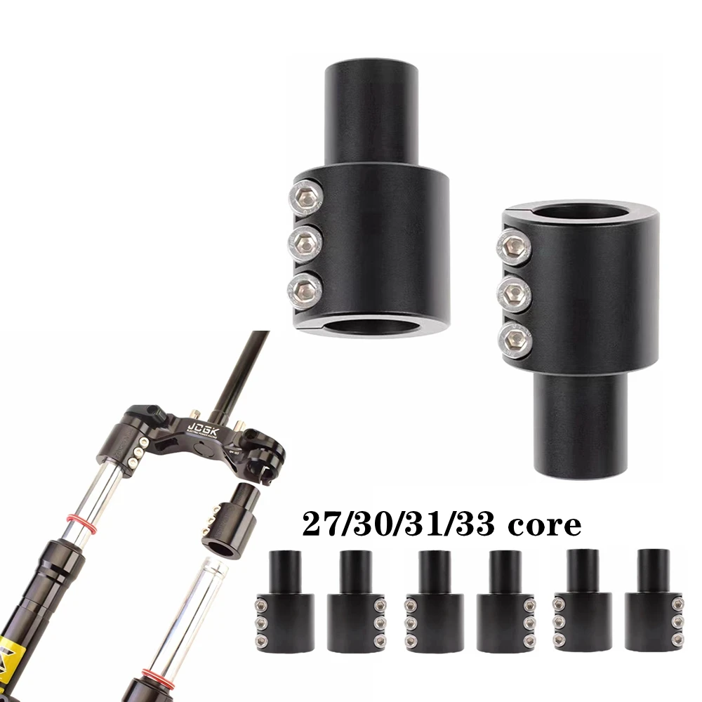 MotorcycleFrontShockAbsorberExtenderHeightHeightenAdapterRiser2733coreForMotorbikeE