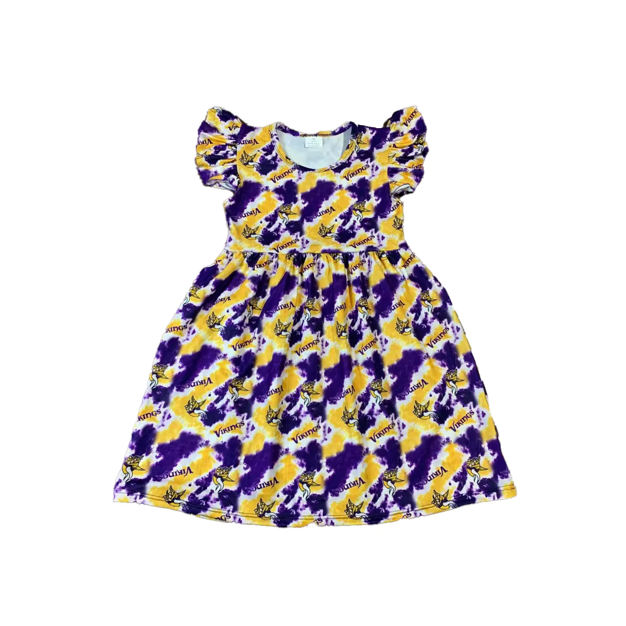 

Summer toddler girls clothing boutique school tie dye dress kids dresses wholesale