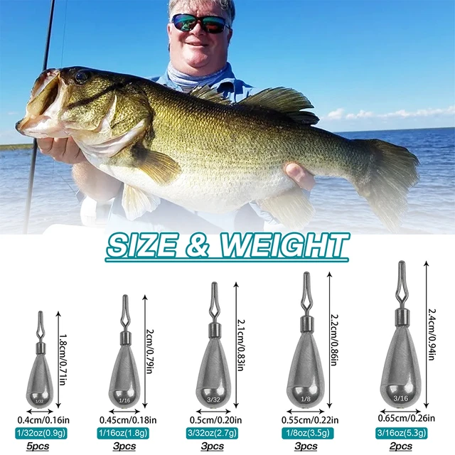 16Pcs/Box Fishing Weights Fishing Sinkers Tungsten Drop Shot Weights Bass Fishing  Sinkers for Carolina Rig Texas Rig - AliExpress