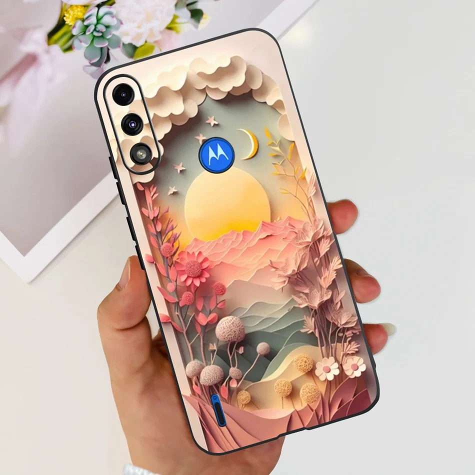 Cute Panda Cartoon Soft TPU Black Silicone Phone Case