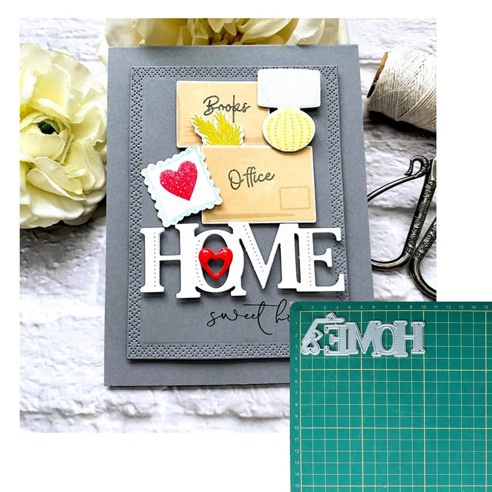 

English Letter Metal Cutting Dies DIY Scrapbooking Embossing Paper Cards Decorative Crafts Dies