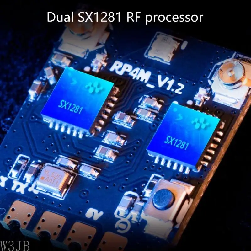 W3JB RP4TD-M ExpressLRS 2,4 GHz Doppelantennenempfänger für zuverlässige Drohnen EasyTransmission – Detail 8
