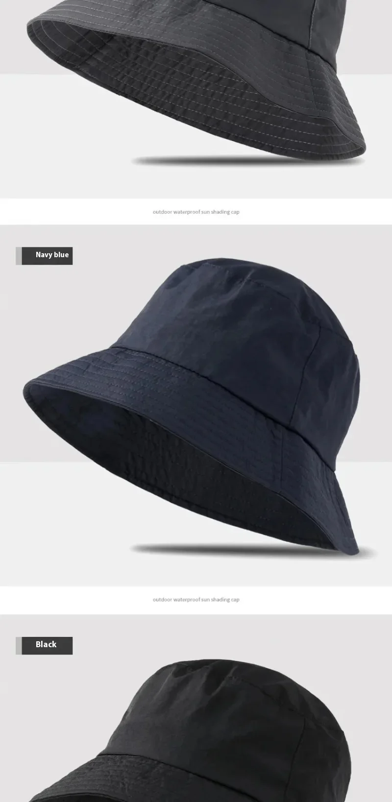 Cappello da sole impermeabile per teste grandi uomo e donna_voghion.com