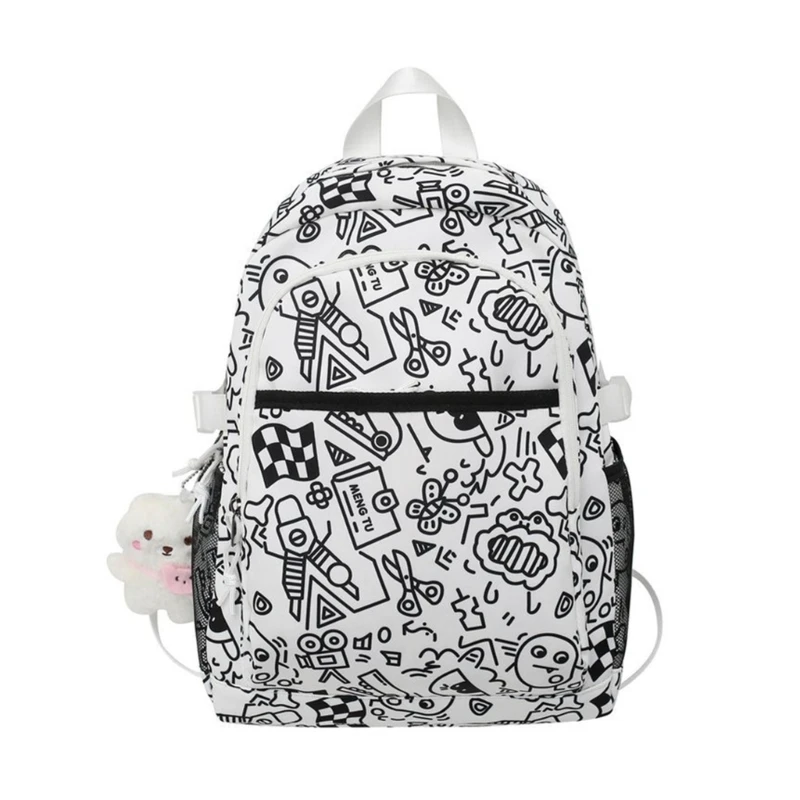 Girls Backpack Fashion School Bookbag Women Large Capacity Backpack Ins