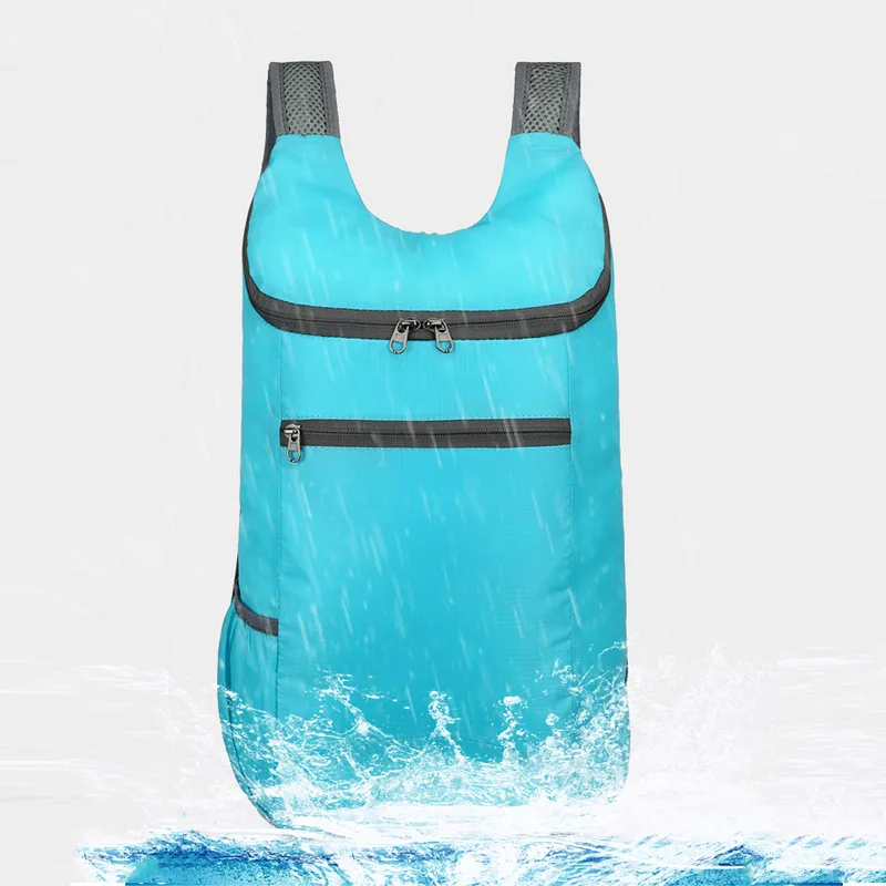 10L Lightweight Foldable Backpack Foldable Ultralight Outdoor Backpack Travel Men's and Women's Sports