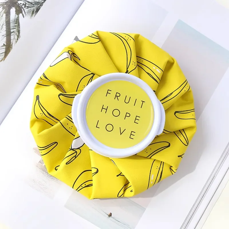 Cloth Ice Pack Household Folding Cartoon Thickening Leakproof Hot Water Bag Cold and Hot Compress Physiotherapy Bag