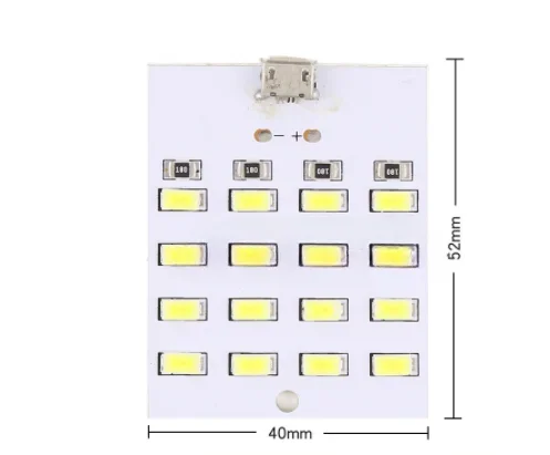 ตัวเลือกสินค้า แผงไฟ LED 20 ดวง USB สำหรับไฟฉุกเฉิน
