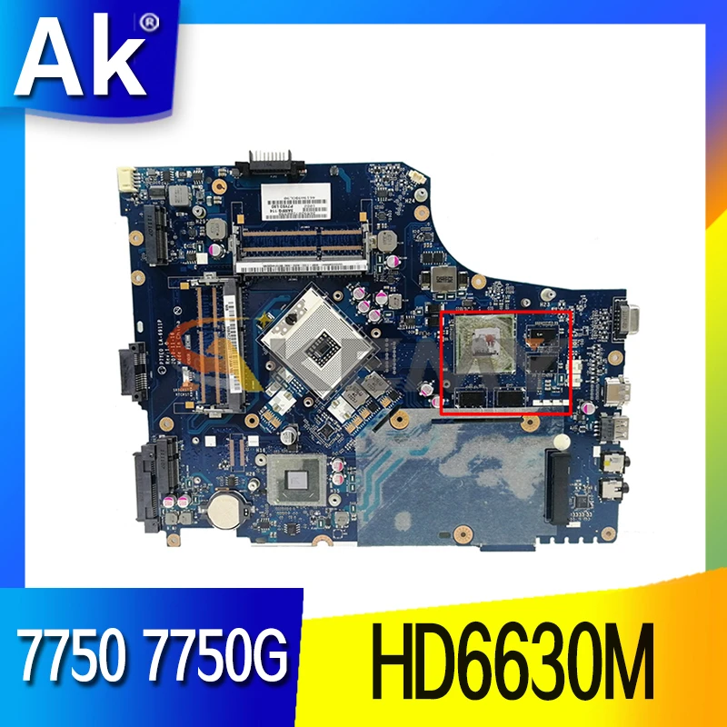 MBRMK02001 MB.RMK02.001 For Acer ASPIRE 7750 7750G Laptop Motherboard P7YE0 LA-6911P Mainboard With 216-0810005 DDR3 100% Tested latest computer motherboard
