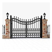 Golden Supplier Iron Gate Sliding Small Iron Gate Designs Wrought Iron Gate 1