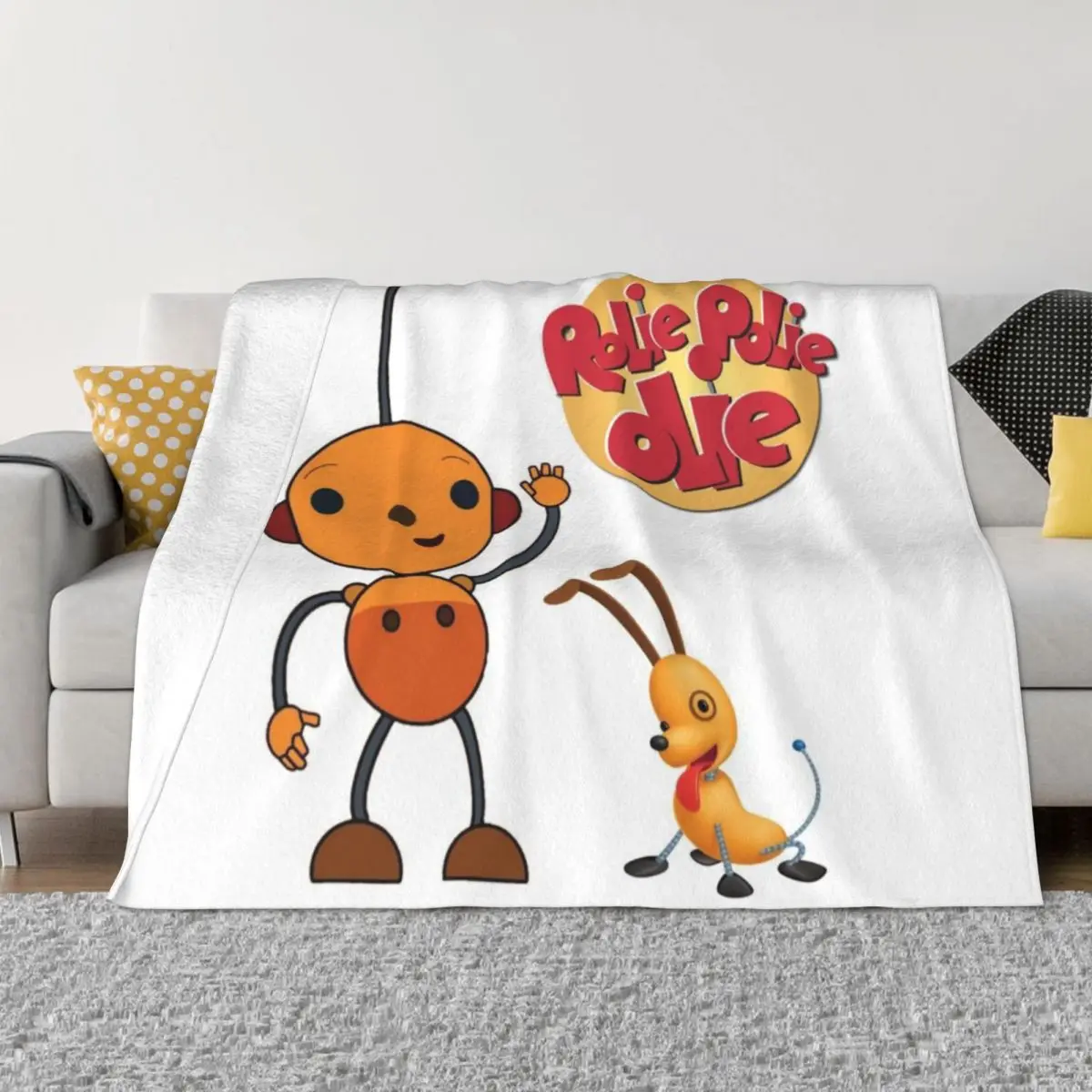 Best Saller - Rolie Polie Olie Coperta Decorativa Divano Coperta Divano Trapunta