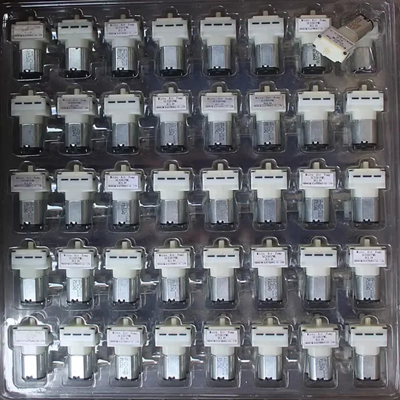 SKOOCOM SC3301PML 미니 032 모터 에어 펌프 DC 3V 3.7V 소형 마이크로 에어 산소 펌프 DIY 혈압 모니터 수족관 어항