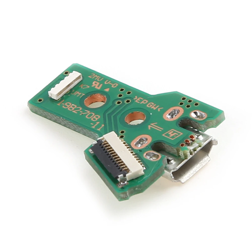 JDS-055 교체 충전 포트 어셈블리 수리 부품, USB 어댑터 충전기 소켓 보드 커넥터 모듈, PS4 컨트롤러용