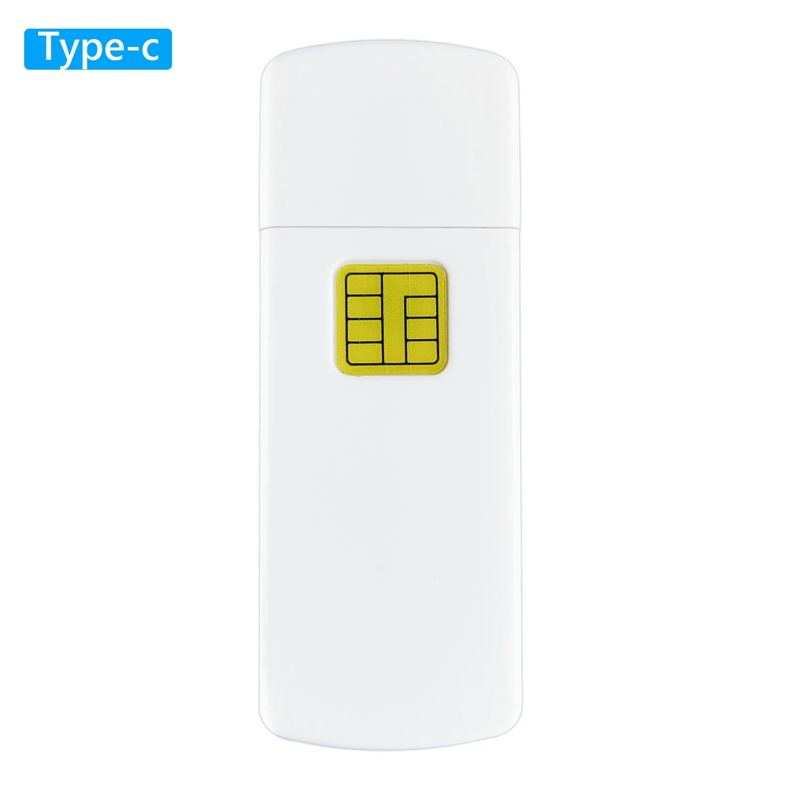 USB SIM 스마트 카드 리더 플러그 앤 플레이 SIM 카드 어댑터 안드로이드 윈도우 맥 OS 맥북 컴퓨터 PC용 경량 컴팩트