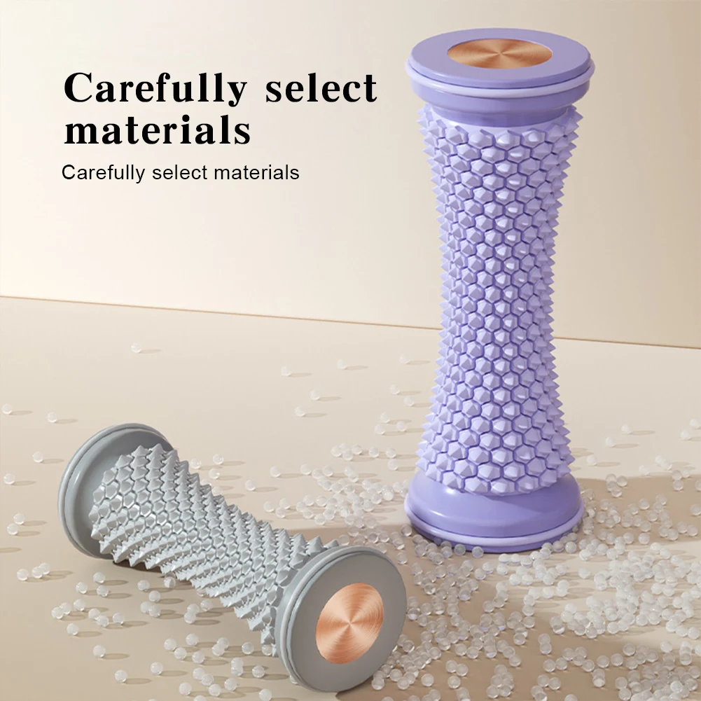 Foot Massage Roller Ergonomic Leg Muscle Massager Multifunctional Reflexology Foot Massager for Heel Arch Arthritis