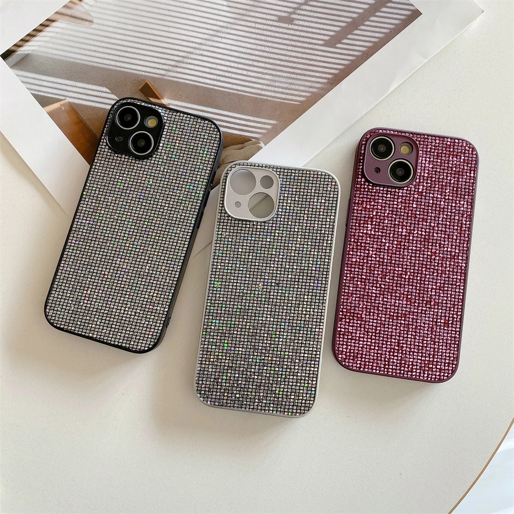 รูปสินค้า เคสประดับเพชร ป้องกันกระแทก iPhone 11-17 Pro Max