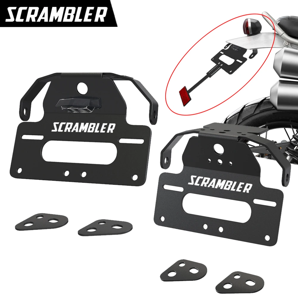 Staffa Porta Targa Per Scrambler 1200 Xe Xc X 2019 2020 2021 2022 2023 2024 2025 Kit Eliminatore Parafango Posteriore Ordinato