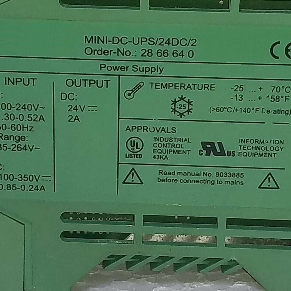 2866640 MINI-DC-UPS/24DC/2 MINI DC-UPS For Phoenix Uninterruptible Power Supply High Quality Fast Ship 6 2866640 MINI-DC-UPS/24DC/2 MINI DC-UPS For Phoenix Uninterruptible Power Supply High Quality Fast Ship - Image 4