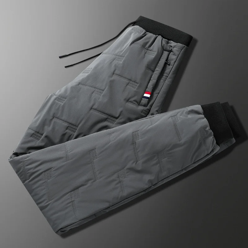 

Pants Cargo Korea Fashion Ropa Men Clothing 2023 New Winter Sweatpants Pantalones Hombre Men Designer Cotton-Padded Trousers