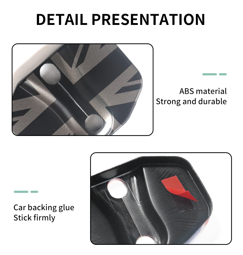 Schutzabdeckung für Autotürschloss für Mini Cooper F65 F66 F56 F55 F67 ABS Auto-Styling-Zubehör Wasserdicht Rostfrei – Detail 11