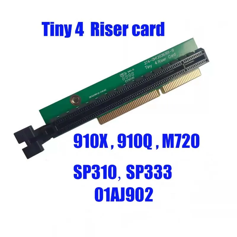 새로운 오리지널 라이저 카드 01AJ940 01AJ902 레노버 씽크센터 M920Q M910X M920X M720Q 씽크스테이션 P330 PCIE16용