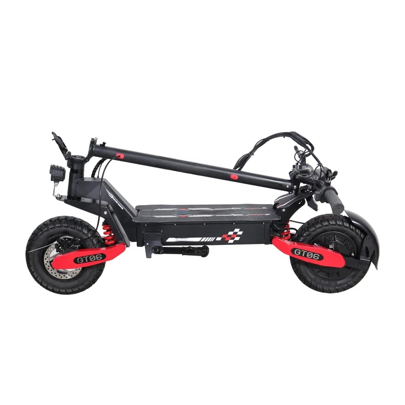 New Electric Scooter 1200W Motor 50KM/H Speed 48V Battery 65KM Range LED Display 11-Inch Off-Road E-Scooter for Adults
