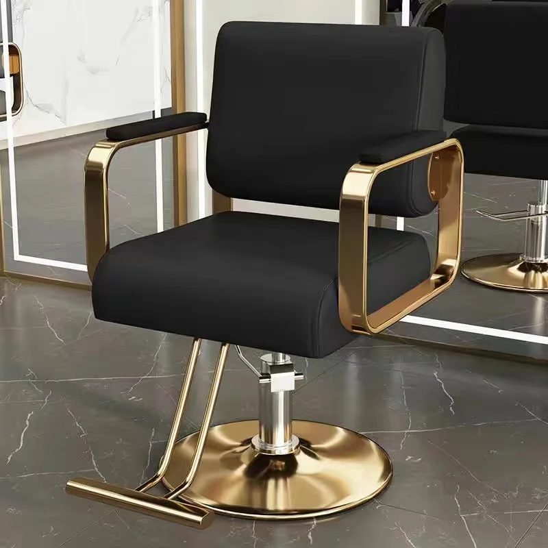 

Tattoo Ergonomic Barber Chairs Office Beauty Pedicure Luxury Spa Barber Chairs Swivel Makeup Cadeira Salon Furniture MR50BC