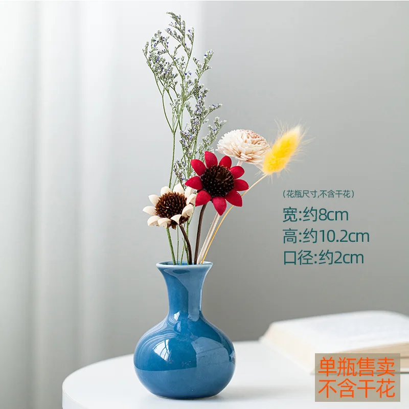 Modern Flower Vases for Homes, Living Room Decoration, Creative Ceramic Vase, Home Accessories 6