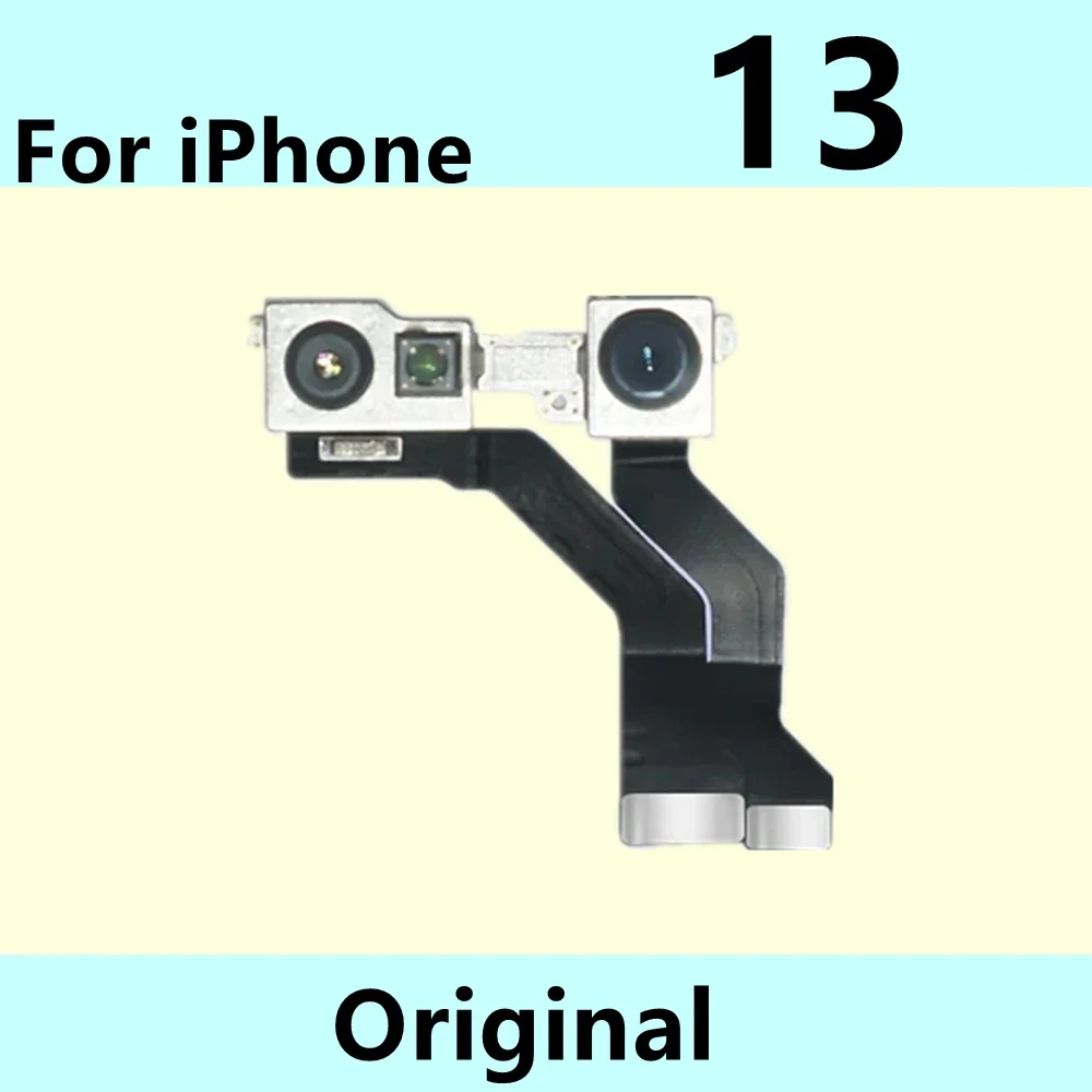 IPhone 13 için ön kamera 13mini özçekim kamera iPhone 14 için 14pro 15 artı 15pro max ile yakınlık sensörü
