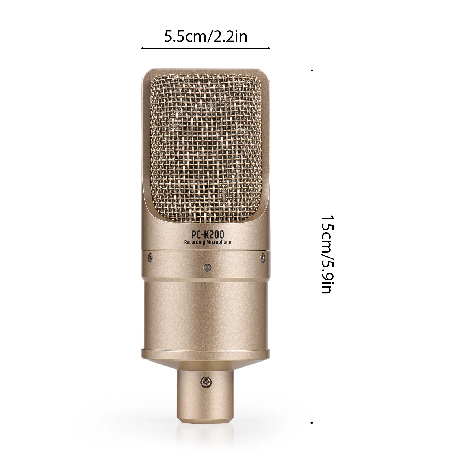 TAKSTAR PC-K200 Condenser Microphone for Live Singing Recording